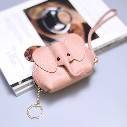 Сумка, подвеска, креативная ключница, картхолдер, кошелек, помада, сумка-органайзер, из натуральной кожи