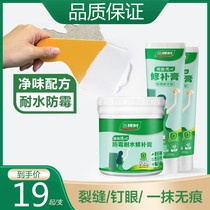 Tonic Wall Patch Repair Paste Mildew Resistant Wall White Waterproof Interior Wall Paste Grab Home Putty Powder Damp wall