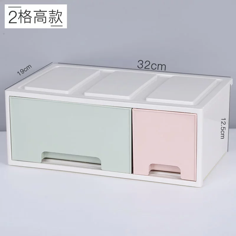 EssenceDrawer - тип девушка сердце настольная коробка для хранения косметики творческая косметика финиш пластик простой настольный офис канцелярия