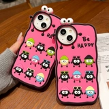 Мультяшный совместимый мобильный телефон, защитный чехол, iphone, 13promax, 13promax, защита при падении