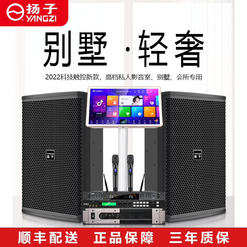 Yangzi K12 Professional KTV Sound Set Full Household Speaker Stage Meeting Point Karaoke