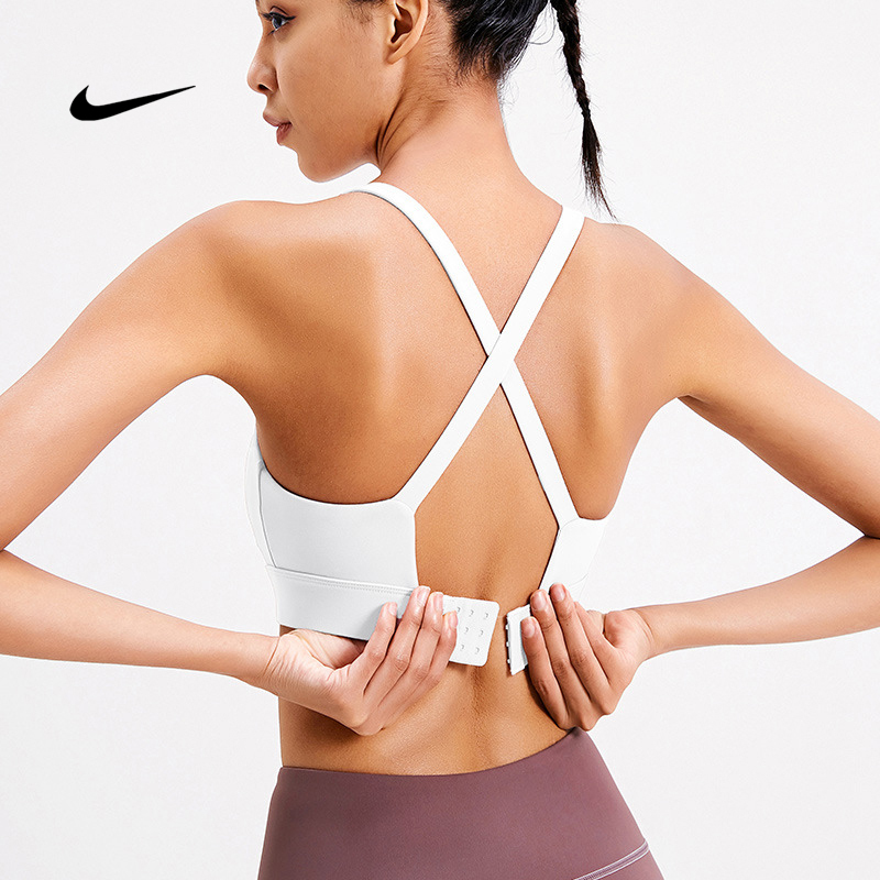 Nike Nike Sports Bra for Women with Cross-Back Design, High-Intensity Running Training, Fitness All-In-One Yoga Bra