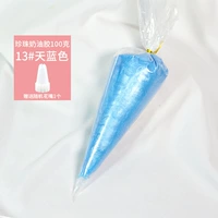 Кремовый, лазурный, 100 грамм