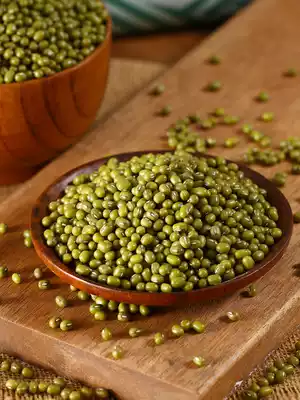 Gu Xiaobao Northeast Organic Mung Bean Organic Mung Bean Cereals Grain Grain 2 Jin New Mung Bean Cake Mung Bean Soup Porridge Smoothie