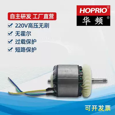 Leylen high voltage brushless DC motor 220V high speed without Hall high power 3500W power tool motor