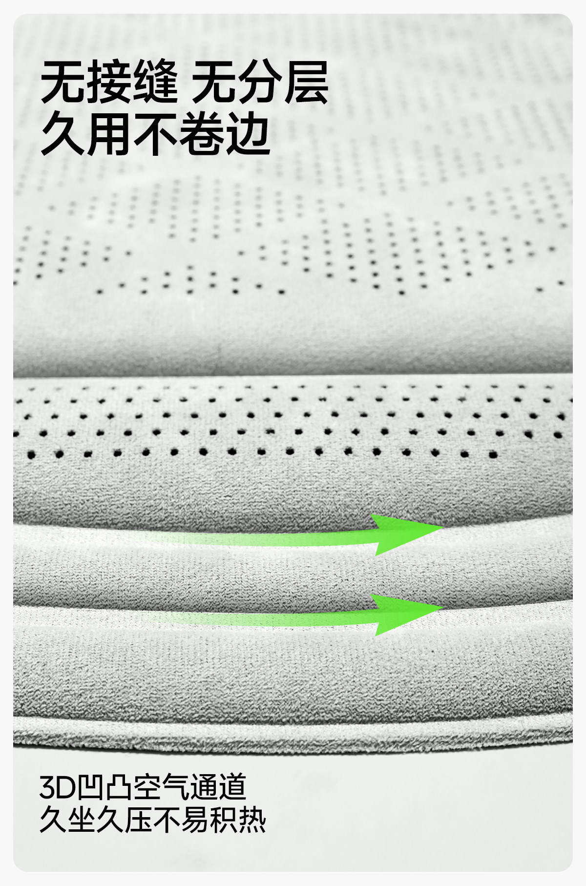 New car seat cushion, suitable for all seasons, high-quality latex cotton, ventilated and breathable seat pad for summer