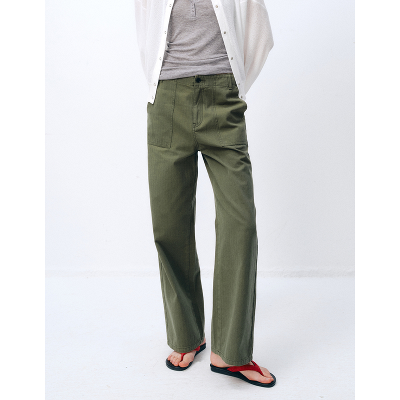 Made of Senses New Summer Style Cotton Straight-Leg Washed Jeans for Women, Spring and Summer Casual Versatile Pants Made of Senses New Summer Style Cotton Straight-Leg Washed Jeans for Women, Spring and Summer Casual Versatile Pants