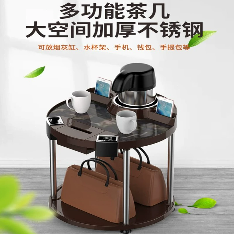 Máy pha mạt chược, bàn cà phê, bàn trà nhỏ bên cạnh bàn mạt chược, hỗ trợ phòng cờ góc đa năng, giá đỡ trà thất, tủ đựng trà - Các lớp học Mạt chược / Cờ vua / giáo dục