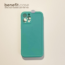 Benefit Advanced Sensation Personality Cream Blue Pure Color Apply Apple 13promax Mobile Phone Shell iphone12mini Protective Sleeve Xsmax Soft Shell Xr Couple 8pl