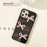 benefit Apple, совместимый iPhone 15 с бантиком, iPhone15 Pro, силиконовый чехол для телефона, iphone, 16promax, защита при падении