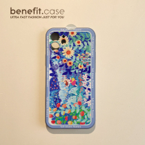 Benefit dragon cat garden cartoon ins wind applicable apple 13promax mobile phone shell iphone12mini protective sleeve xsmax female with xr silica gel 8p