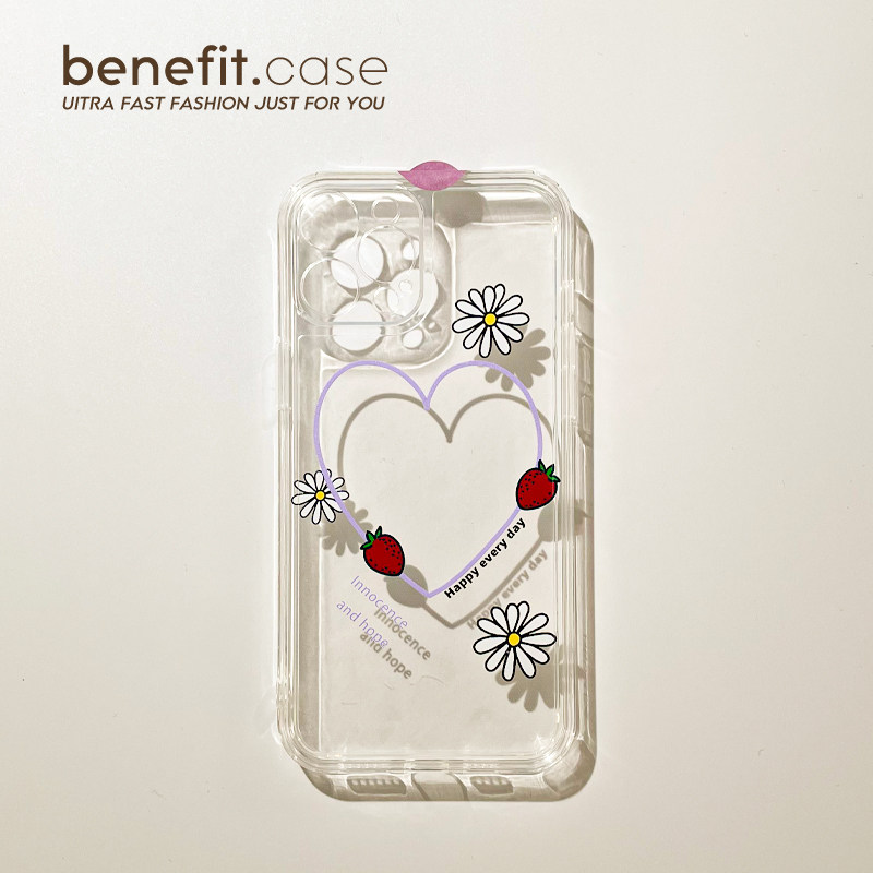 Benefit Simplicity Joins Loving Daisy Applies Apple 13promax Mobile Phone Protection Shell iphone12mini Silicone Gel