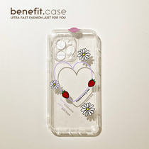 Benefit Simplicity Joins Loving Daisy Applies Apple 13promax Phone Shell iphone12mini Silicone Gel