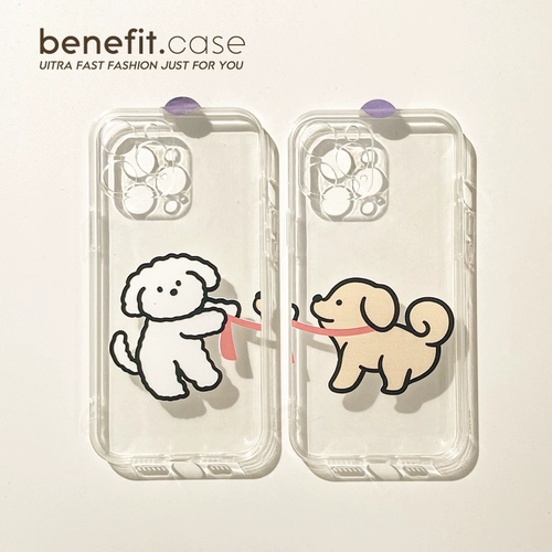 Apple, мультяшный милый совместимый iPhone 13, чехол для телефона, прозрачный силиконовый защитный чехол для влюбленных, iphone, 14promax, 8plus