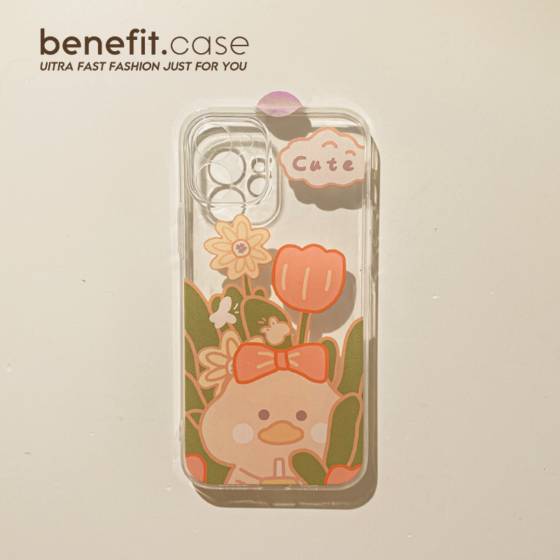 Benefit soft cute flower bushes apply Apple 13promax mobile phone protective shell maiden iphone12mini cartoon xsmax silicone xr cute 8plu
