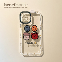 Benefit personality expression Bauins apply Apple 13promax transparent mobile phone shell iphone12mini protective sleeve xsmax creative xr anti-fall 8p