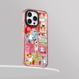 benefit Открывается высококачественное чувство мультфильма 𫔭Девушка-сердце подходит для iphone16promax apple 𬞟fruit15pro магнитное Apple 𬞟fruit16 защитный чехол для мобильного телефона 13 новых стилей 14 комплектов 12 кокосовый соус против падения очень красивый