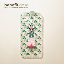 Benefit Japan-ROK ins playing card rabbit applies Apple 13promax mobile phone shell iphone12 transparent mini silicone xsmax soft shell xr creative 8