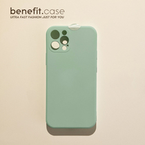 Benefit simplicity Joins wind light cyan applicable Apple 13promax mobile phone shell iphone12mini protective sleeve xsmax liquid silicone xr soft shell 8