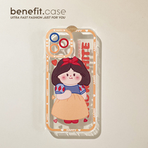 Benefit cute super cute Princess Microfat Princess applies Apple 13promax mobile phone shell iphone12mini protective sleeve xsmax female xr Japan-ROK 8plu