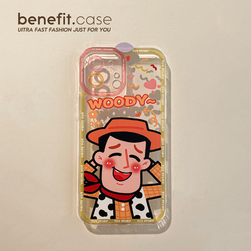 Benefit cartoon retro-fun Judy applies Apple 13promax mobile phone protection shell iphone12mini protective sheath xsmax Japan-ROK xr transparent 8p