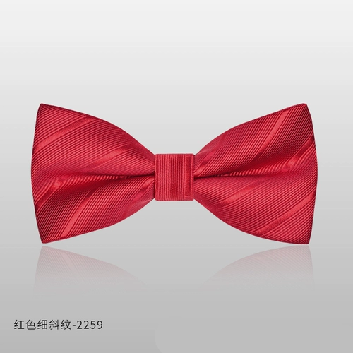 Высококлассная галстук-бабочка, черный галстук с бантиком, красный костюм