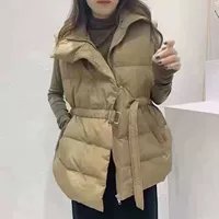 Хаки жилет без рукавов