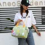 Маленькая модная универсальная небольшая сумка для выхода на улицу для матери и ребенка, вместительная и большая сумка через плечо, сухое молоко, рюкзак