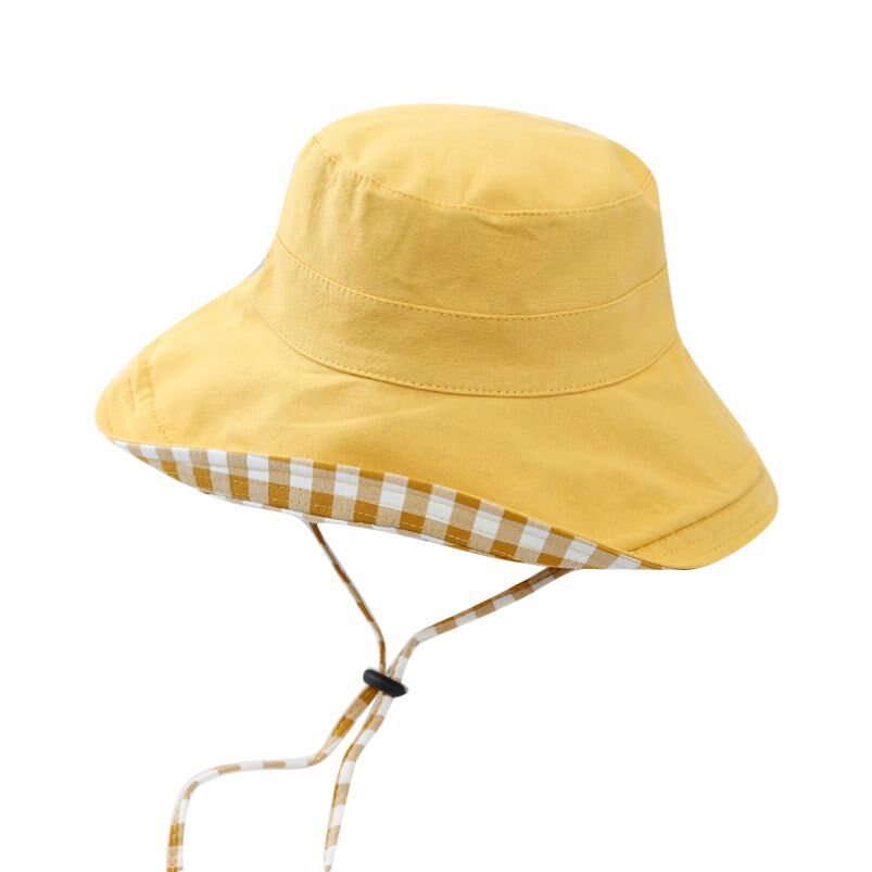 Summer girls sunshade sun hat, foreign style sunscreen hat, fisherman hat, children's autumn style, big brim baby hat, spring and autumn