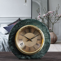 Modern light luxury creative personality clock clock desktop ornaments clock desktop living room home fashion desk clock