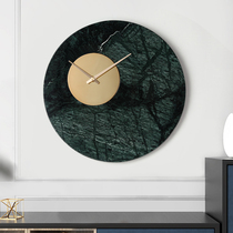 Wall clock living room clock creative high-end light luxury Nordic home fashion wall atmospheric Art restaurant decoration
