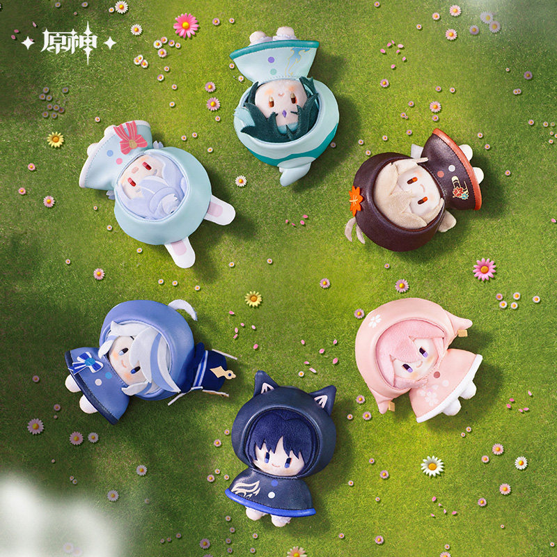 Genshin Rainy Fun Plush Keychain