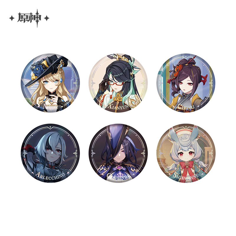 【公式 原神】キャラクターPVシリーズ 缶バッジ 原神