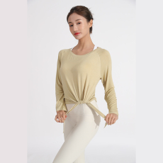 孕妇瑜伽背心/t恤 孕妇瑜伽服系带款性感弹力运动上衣孕全期女产后可穿孕妇装春夏款