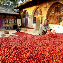 Shanxi Linxian Big red date Lulin Yellow River Beach Zaoshan North China Date Boiling Porridge Dates Free of Zaozao Zaozongzi Zaozaozaozaozao 8 Jin