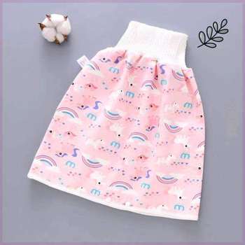 Skirt Children's Safety Menstrual Pad Diaper Skirt Girl Baby Diaper Pants Cotton Pad Summer leak-proof side waterproof and leak-proof