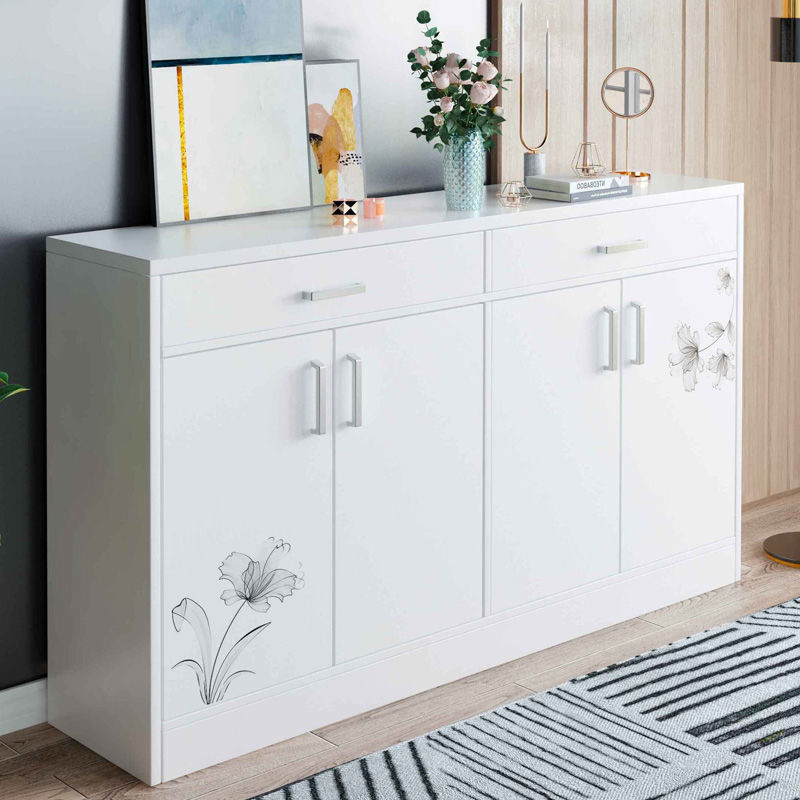 2022 new shoe cabinet simple modern entrance home simple economy type entrance storage cabinet imitation wood large