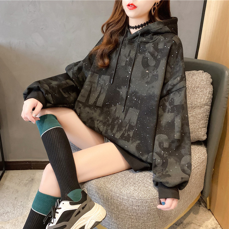 Pregnant Woman Dress Autumn Winter Fashion Loose Korean version Pregnant Clothing Blouse Blouse Women Plus Suede Thickened Large Size Code Fat MM Jacket