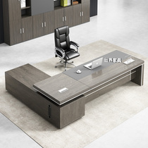 Boss Desk Brief Modern President Head Office Office Single Desk Chair Set Portfolio Furniture Big Bandae