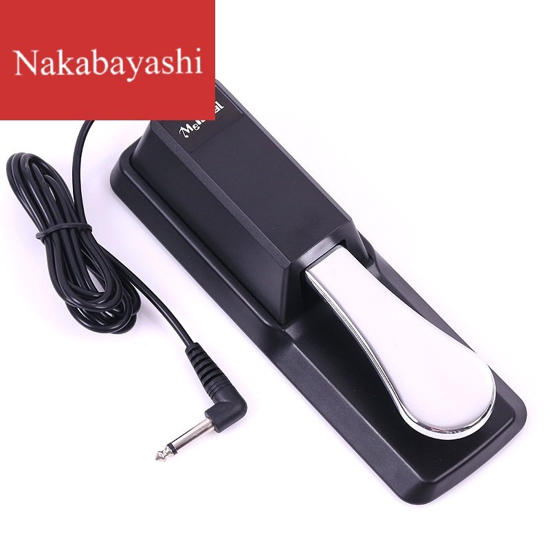 Sustain pedal electronic keyboard electric piano MIDI keyboard universal metal sustain pedal foot pedal pedal