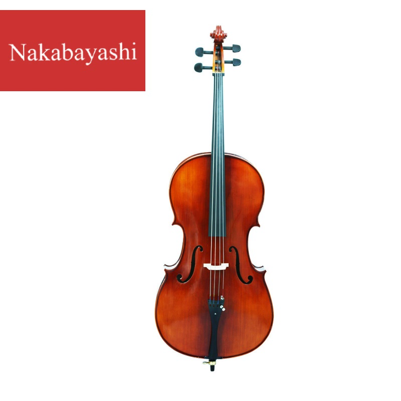 Màu sắc tự nhiên Cello hổ mẫu hình hổ bằng gỗ rắn Dụng cụ kiểm tra hiệu suất Cello VC40 - Nhạc cụ phương Tây