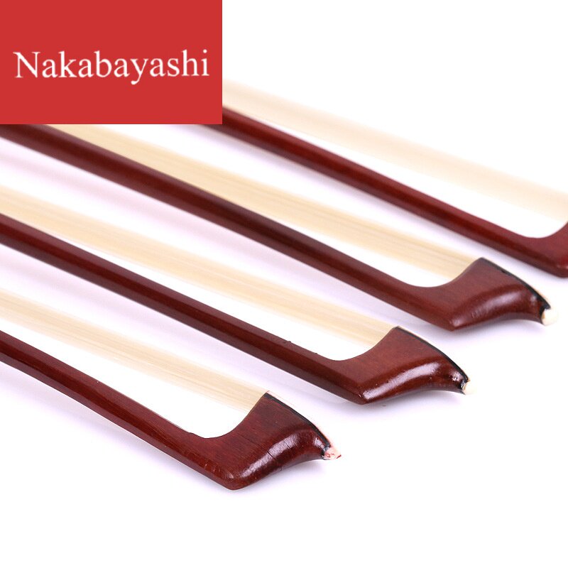 Violin bow bow pole Violin bow eight bow octagonal violin playing bow white ponytail