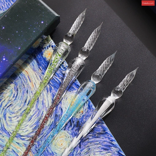 Стеклянные чернила, комиксы, цветные карандаши, каллиграфия, ручка в подарочной коробке, «сделай сам»