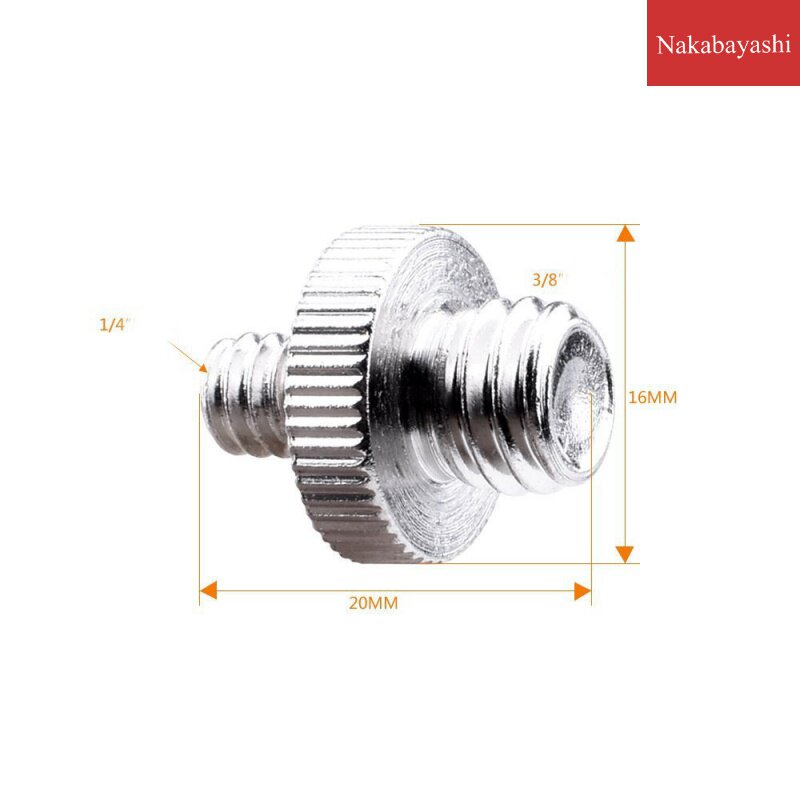Camera quick release plate screw 1 4-1 4 1 4-3 8 conversion screw Quick release conversion screw