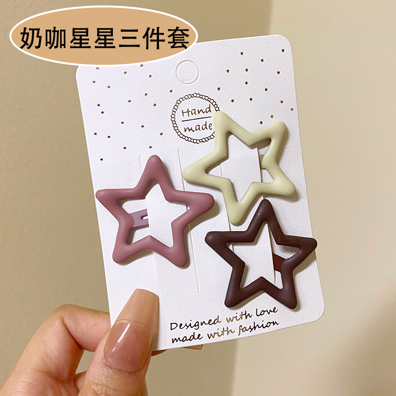 images 21:Wireless hair clip female BB clip side forehead Liu Hai side with small hair card makeup card duck mouth clip