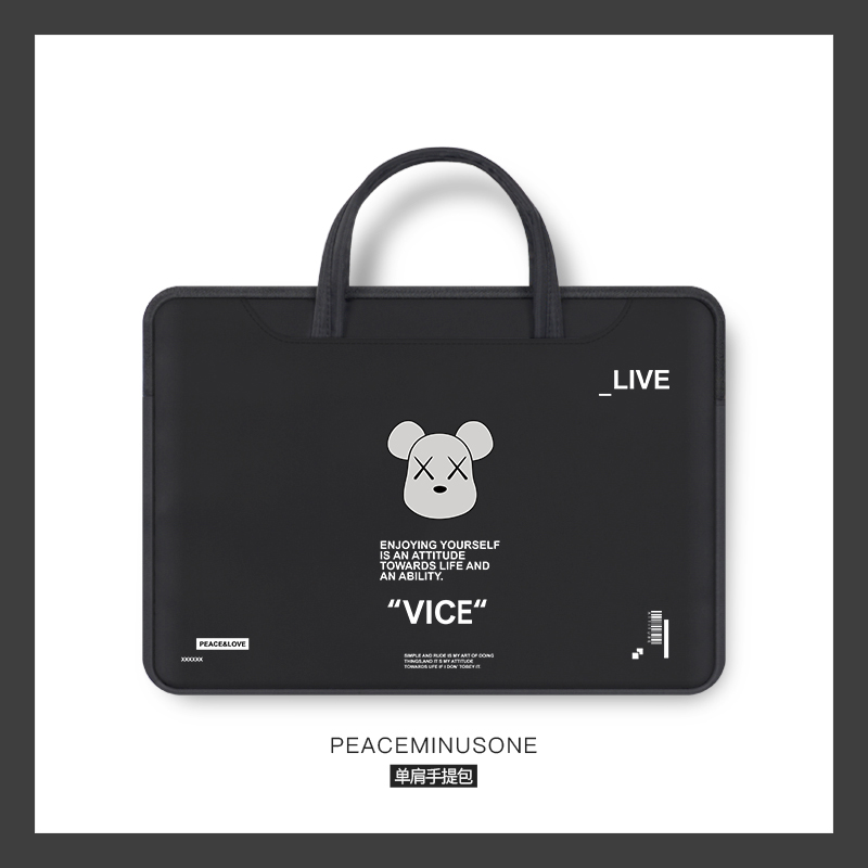 Apply Apple Huawei pen electric bag 15 6 inches Handmaid's fashion matebook14 cute air13 3 Xiaomi 16 1 HP ins wind little fresher macbook