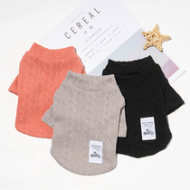 Pooch Clothes Fall High Play Undershirt Casual Teddy Bib Bear Beauties Kitty Pooch Pooch Pet Small Dog Puppies