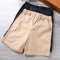Boys shorts Summer childrens pants Khaki black navy blue Primary school pants Boys school uniform pants Solid color