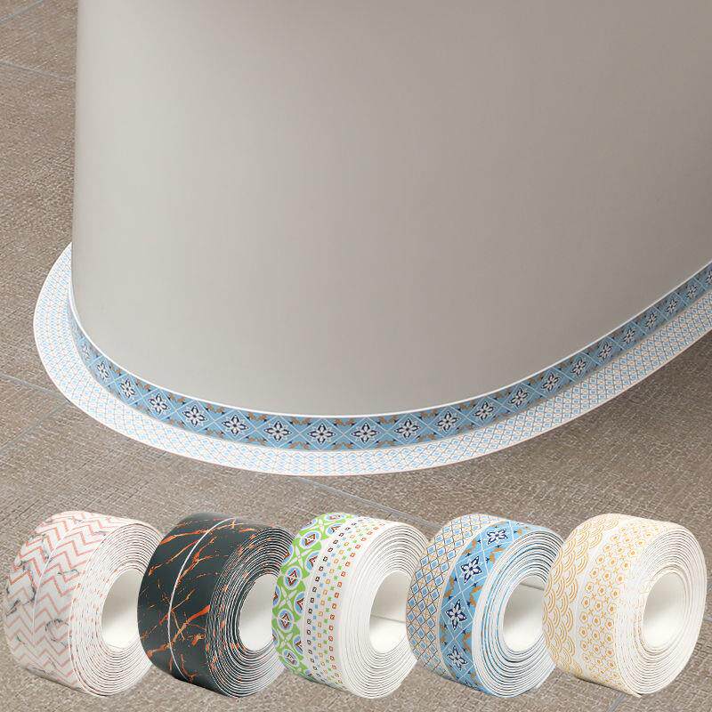 Gas stove Makeup Room Toilet Sitting Defecation Wall Corner Pool Surface Waterproof mildew Self-adhesive Beauty Sewn Seal Adhesive Tape