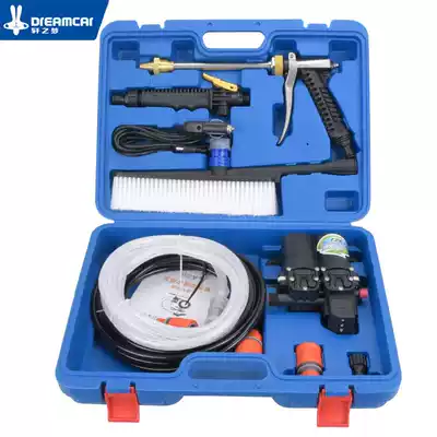 12v car car wash machine 220V high pressure water gun Household portable car wash artifact car wash artifact Electric car wash water pump